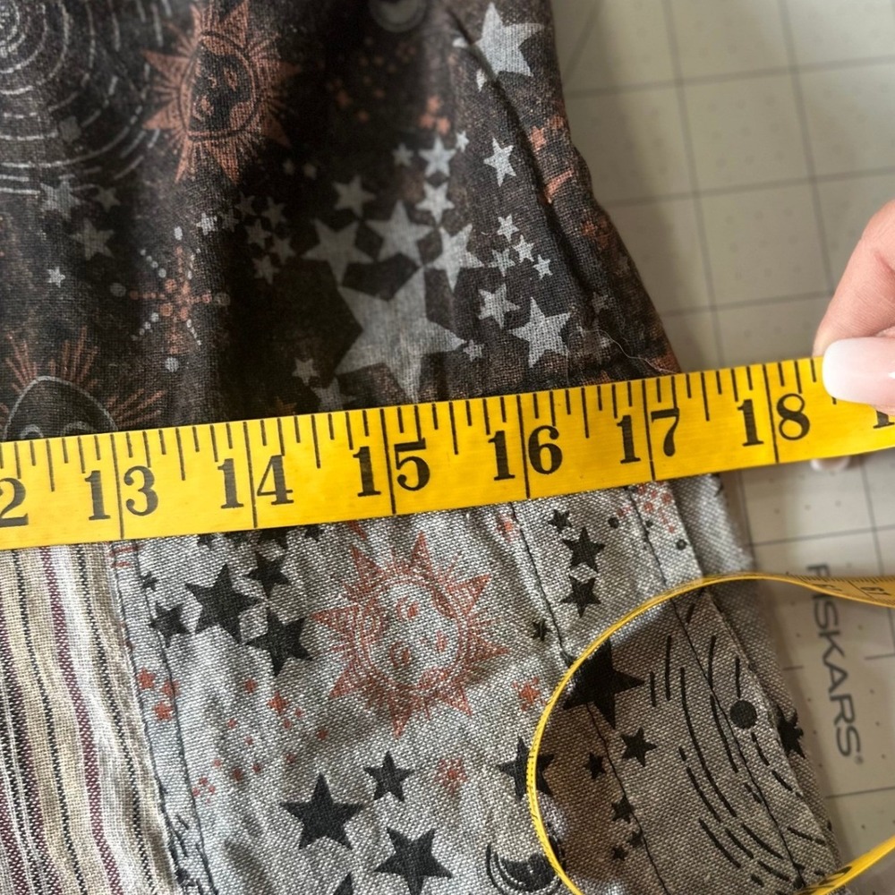 The Collection Royal Celestial Patchwork Overalls… - image 9